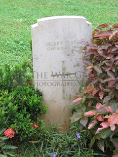 TRINCOMALEE WAR CEMETERY - CLARK, HILARY